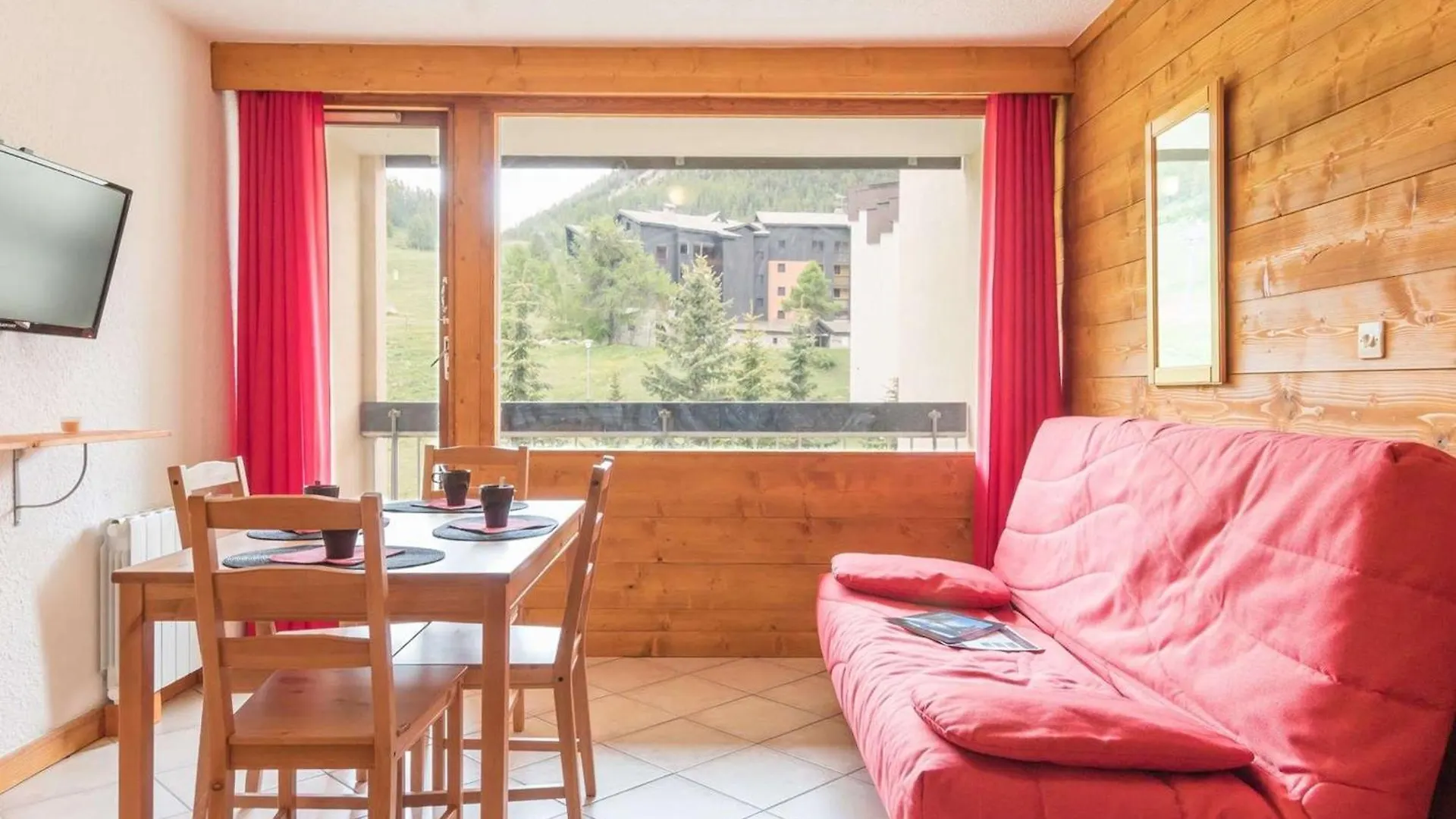 Studio Modernise Pmr, Balcon Sud 4 Pers - Montgenevre - Fr-1-330D-33